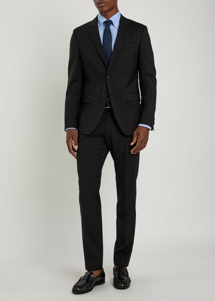 Boss Wool Blazer Black
