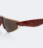 Bottega Veneta Prisma cat-eye sunglasses