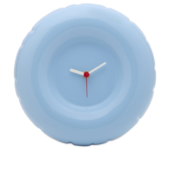 Photo: Home Studyo Holly Clock in Sky Blue 
