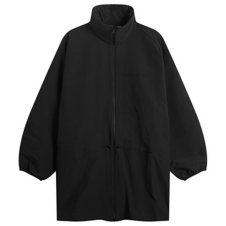 Photo: Adidas x FOG adidas x Fear Of God Athletics Brushback Woven Storm Jacket in Black