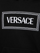VERSACE - Logo Cotton Hoodie