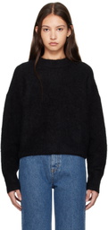 Filippa K Black Fluffy Sweater