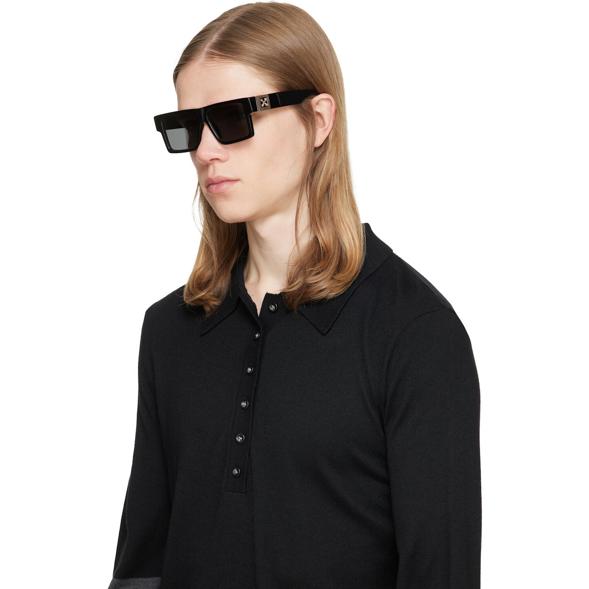 Off-White Black Henderson Sunglasses