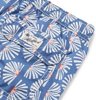 Hartford - Mid-Length Printed Swim Shorts - Men - Blue