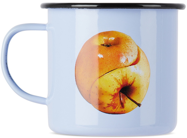 Photo: Seletti Blue Toiletpaper Edition Apple Mug