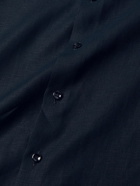 Giorgio Armani - Linen Shirt - Blue