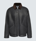 Loewe Leather and shearling jacket