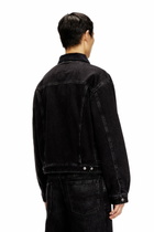 Diesel Padded trucker jacket in denim - Denim Jackets - Unisex - Black