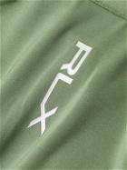 RLX Ralph Lauren - Logo-Print Stretch Recycled-Shell Golf Polo Shirt - Green
