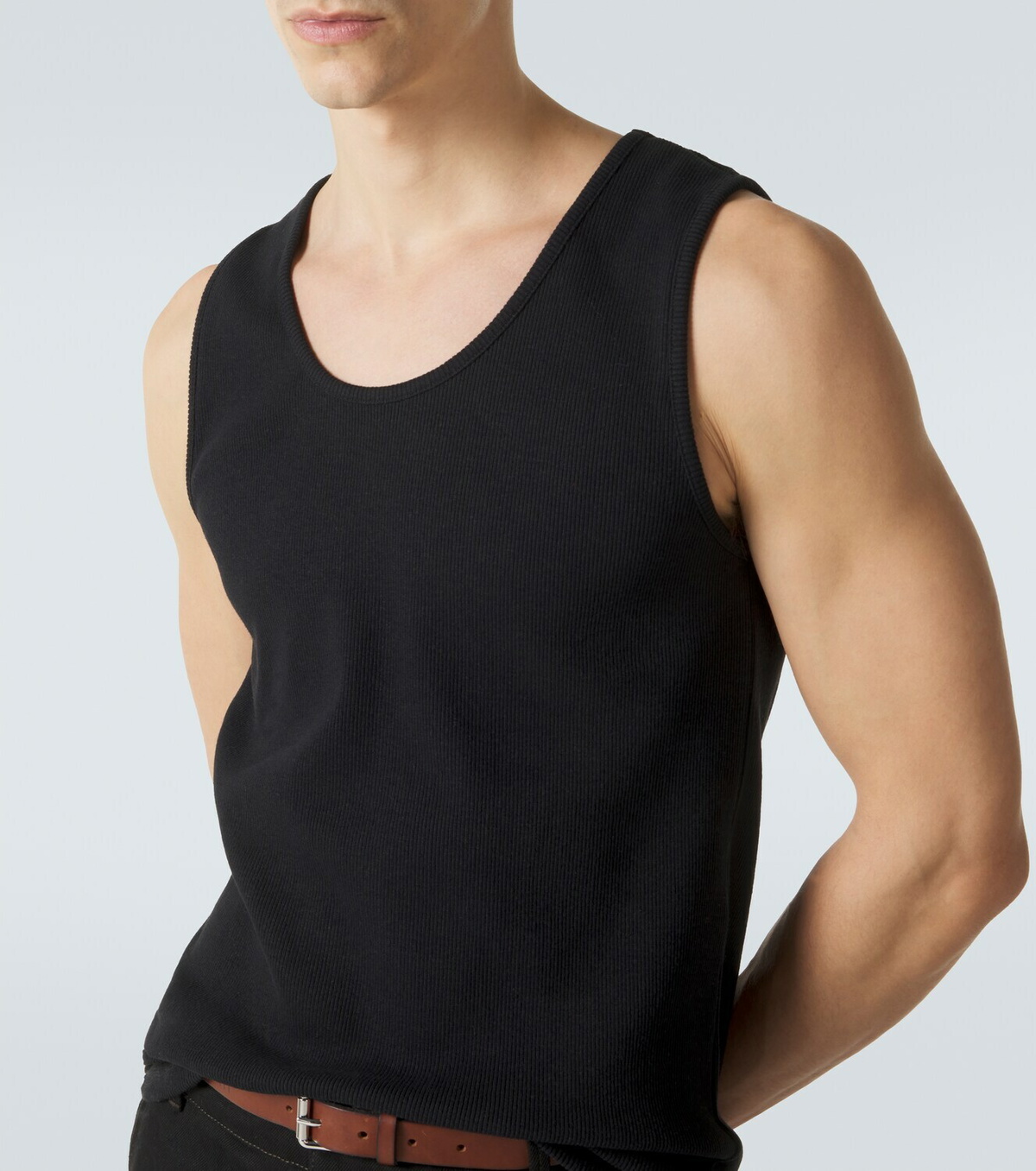 Lemaire Cotton and linen tank top