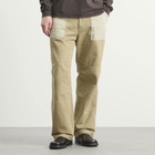 MM6 Maison Margiela Men's Cotton Contrast Workwear Pant in Khaki