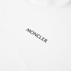 Moncler Men's Tricolore Tab Sleeve Logo T-Shirt in White