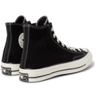Converse - Chuck 70 Suede High-Top Sneakers - Black