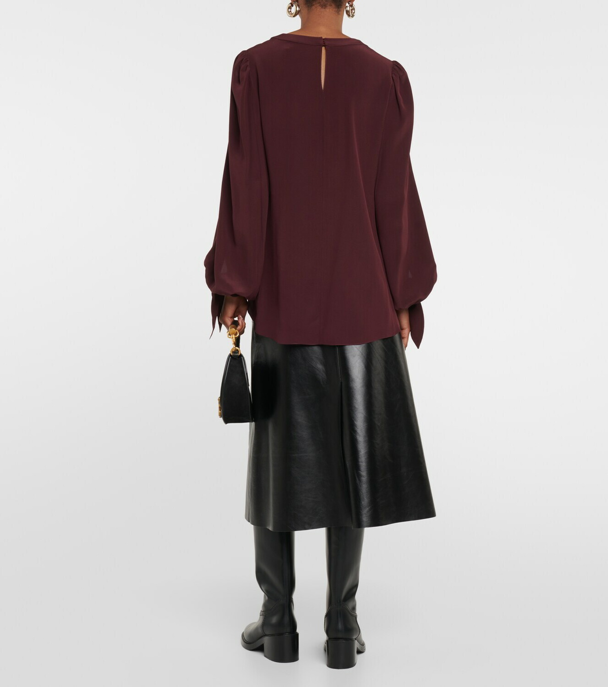 Chloé Silk crêpe de chine blouse
