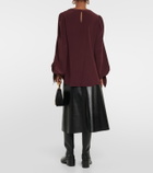 Chloé Silk crêpe de chine blouse