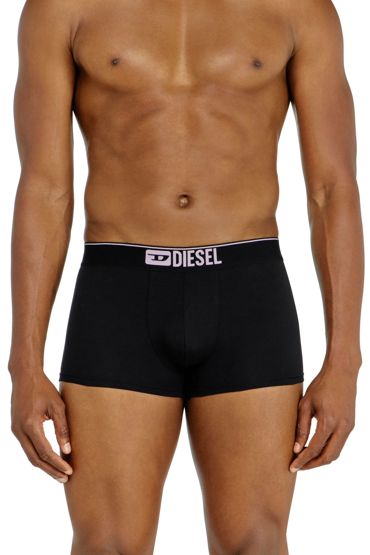 Diesel Three-pack of plain boxer briefs - Trunks Mens in Black