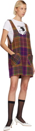 Anna Sui SSENSE Exclusive Brown Jumper Minidress