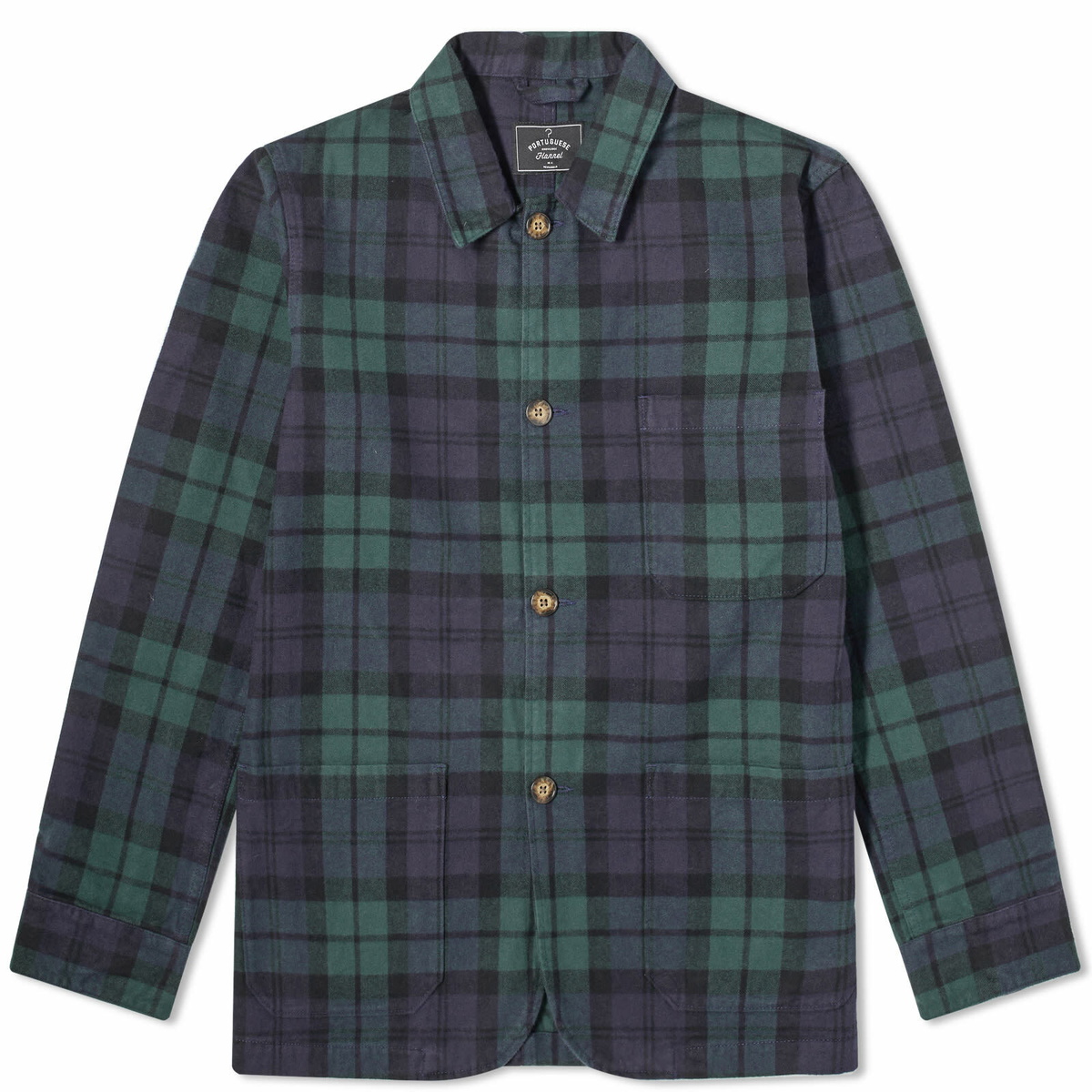 Portuguese Flannel Men's Morpheus 2 Pocket Overshirt in