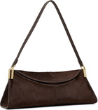 BALMAIN Brown 64-83 Small Pony-Effect Leather Bag