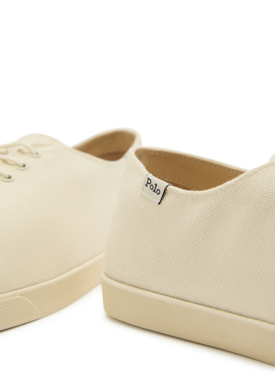 Polo Ralph Lauren Bronx Canvas Sneakers Cream