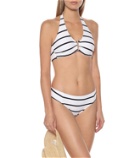 Heidi Klein Core striped bikini top