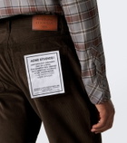 Acne Studios Cotton corduroy wide-leg pants