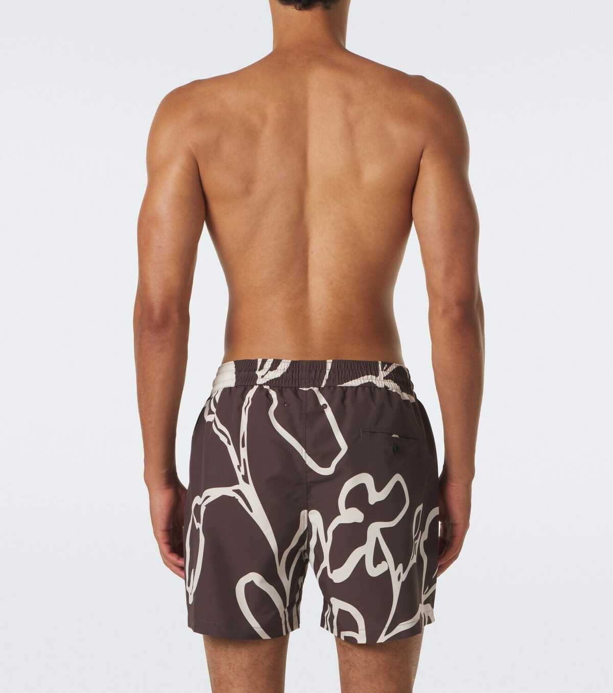 Frescobol Carioca Rio printed swim trunks