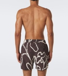 Frescobol Carioca Rio printed swim trunks