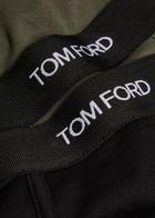 Tom Ford Stretch-cotton Boxer Briefs set of two Black