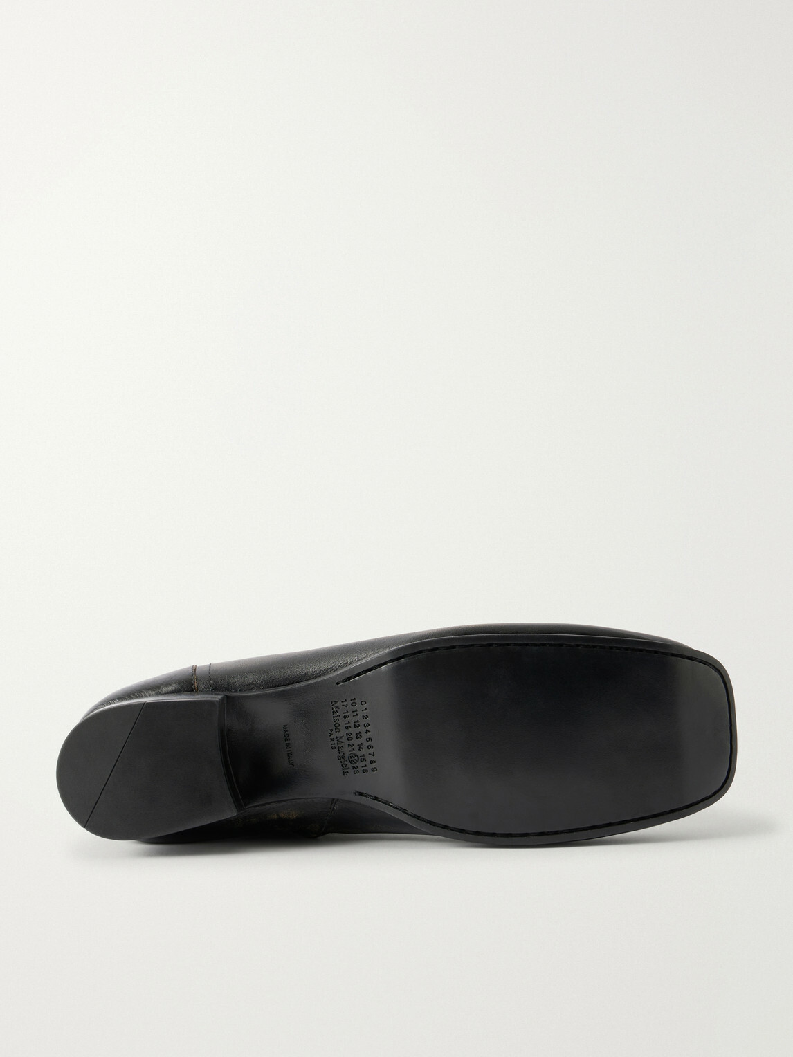 Maison Margiela - Float Leather Chelsea Boots - Black