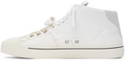 Maison Margiela White Evolution High-Top Sneakers