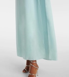 Roksanda Fyera crêpe maxi dress