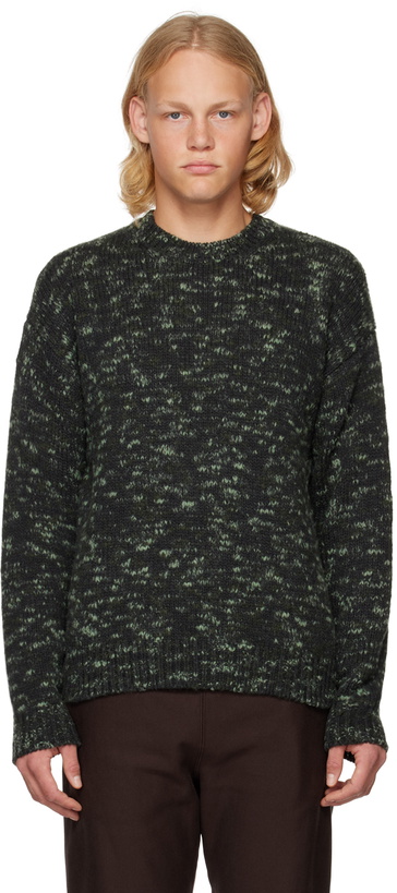 Photo: AURALEE Green Mix Sweater