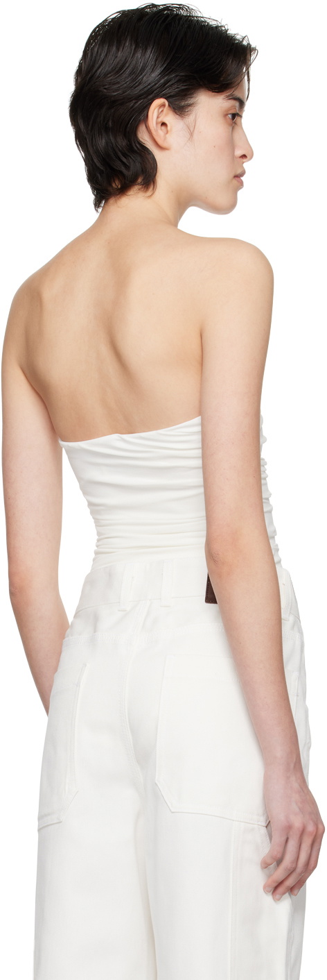 TOVE Off-White Fran Bodysuit