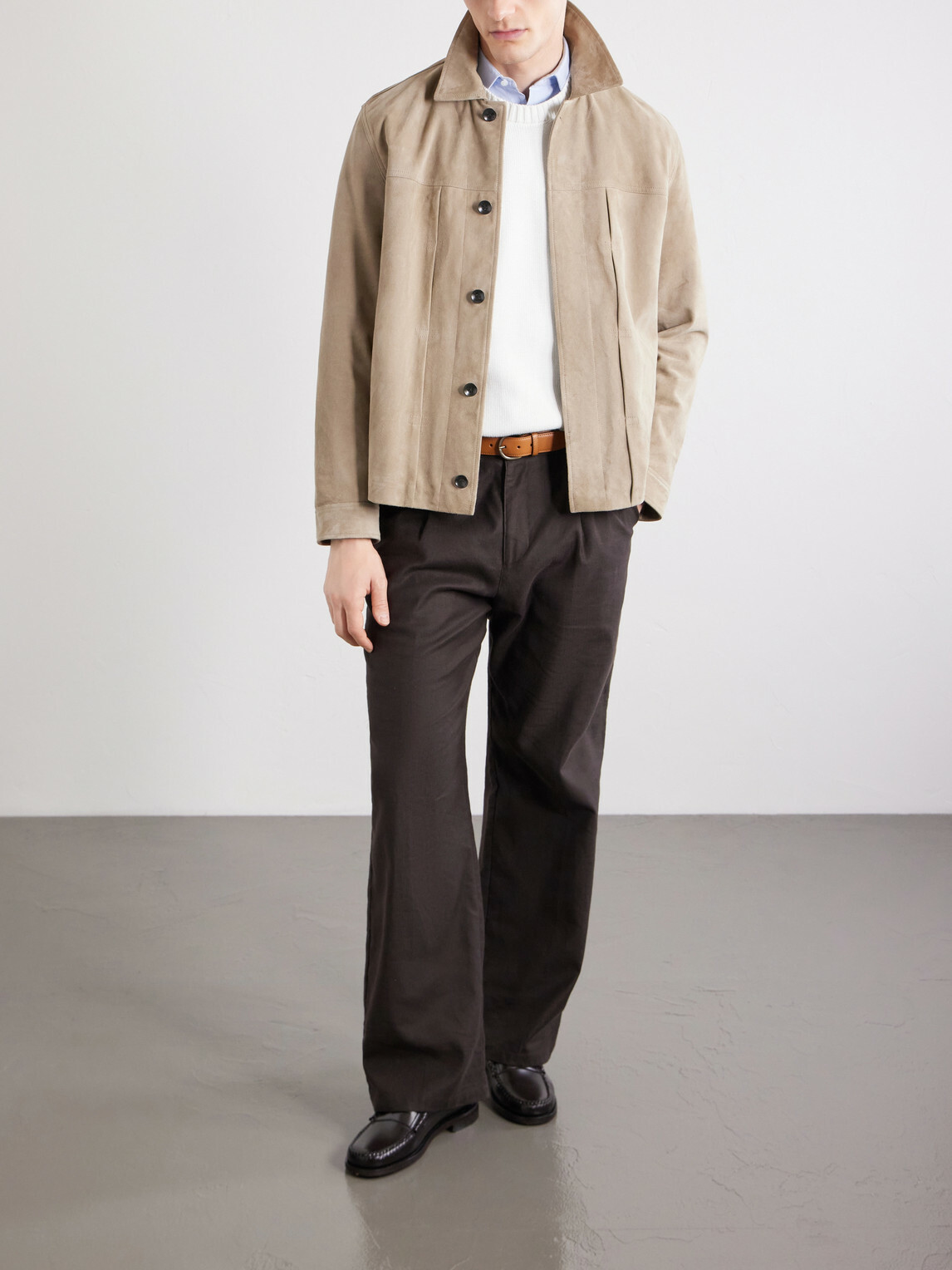 Anderson & Sheppard - Cotton Sweater - Neutrals