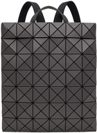 Bao Bao Issey Miyake Gray Flat Pack Backpack