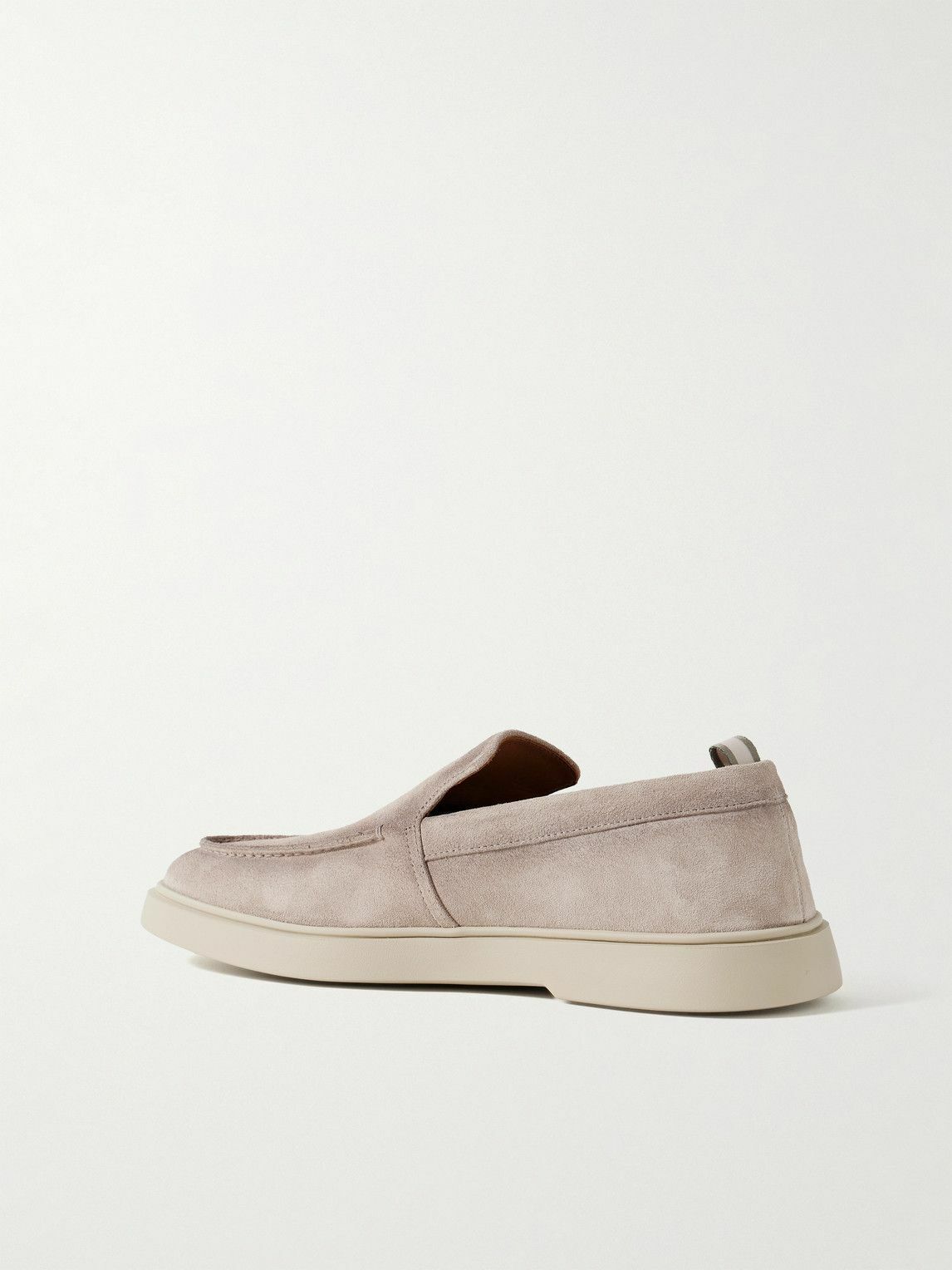 Officine Creative - Bones 002 Suede Loafers - Neutrals