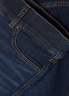 Spanx Dark Blue Flared-leg Jeans