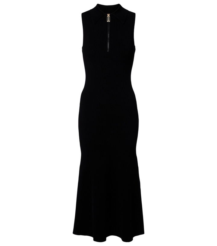 knee length dresses for ladies Gathered Waist Midi Dress - Frost main image 0