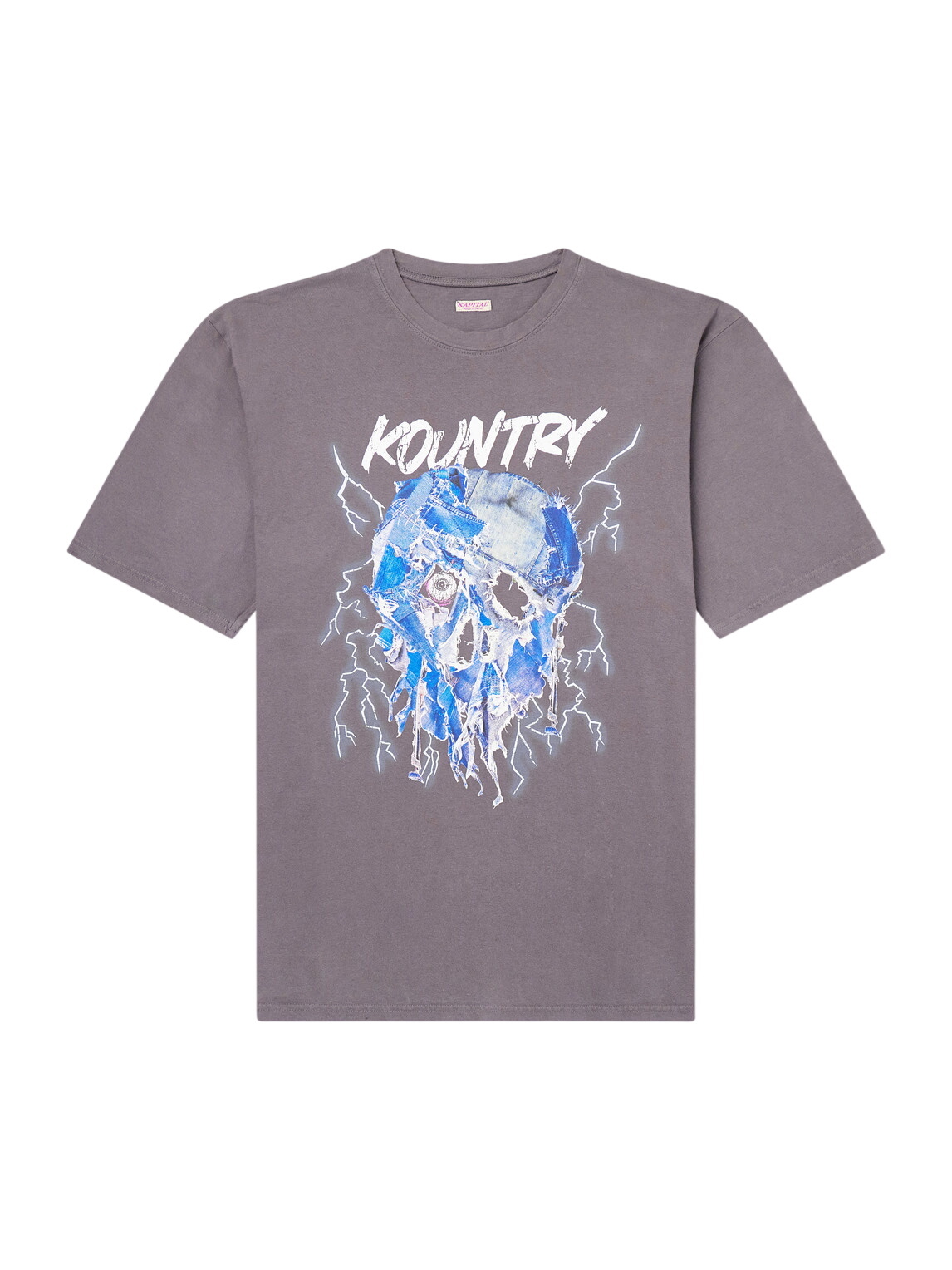 KAPITAL - Kakashi Patchwork Bandana-Print Cotton-Gauze Shirt