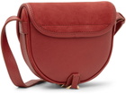 See by Chloé Red Small Mara Saddle Bag