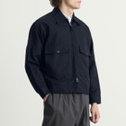 Universal Works Men's Linen Slub Weave S130 Jacket in Navy