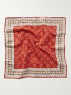 Brunello Cucinelli - Silk-Jacquard Pocket Square