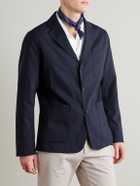 Hartford - Jonbee Flannel Blazer - Blue