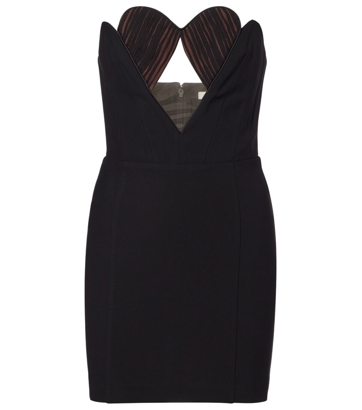 Photo: Nensi Dojaka Cutout strapless minidress