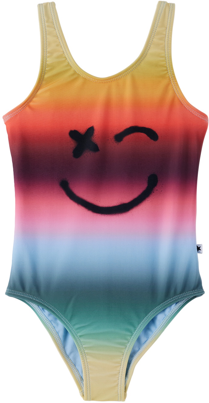 Molo Neka Short Sleeve One Piece Swimsuit - Dino Paradise  FINAL SALE main image 1