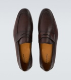 Magnanni Diezma II leather penny loafers