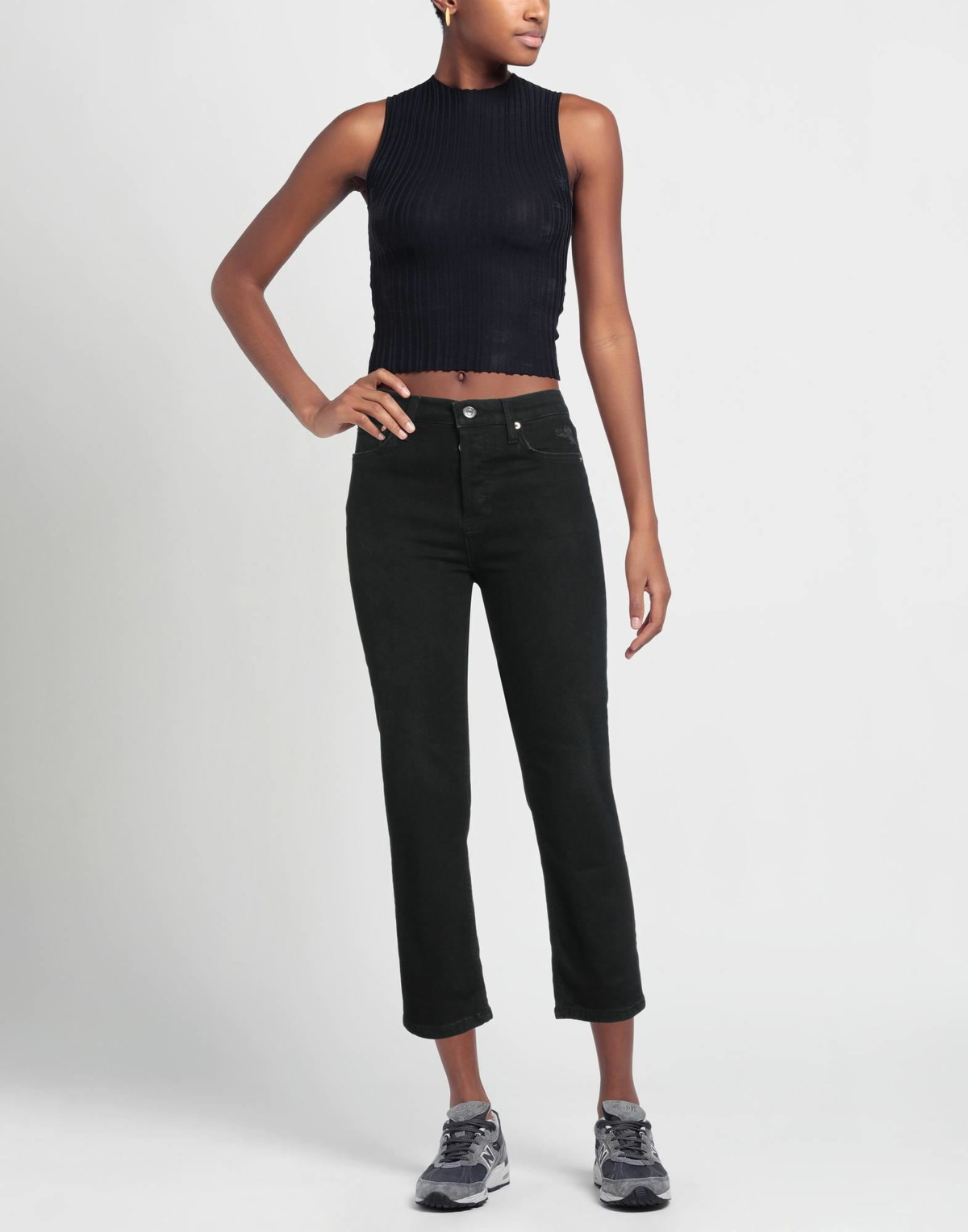 Maje Womens Jeans in Black