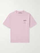 MANAAKI - Logo-Print Organic Cotton-Jersey T-Shirt - Pink