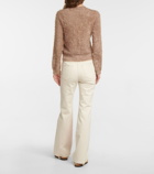 JW Anderson - Textured intarsia-knit cardigan